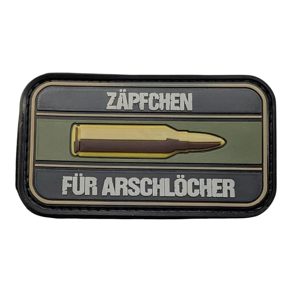 3d pvc patch klett humor patch deutsch ironie statment edc gadgets outdoor everyday carry