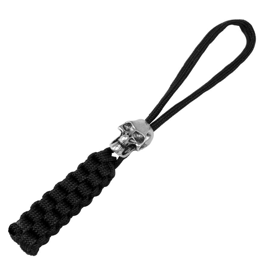 Black Skull Paracord Lanyard