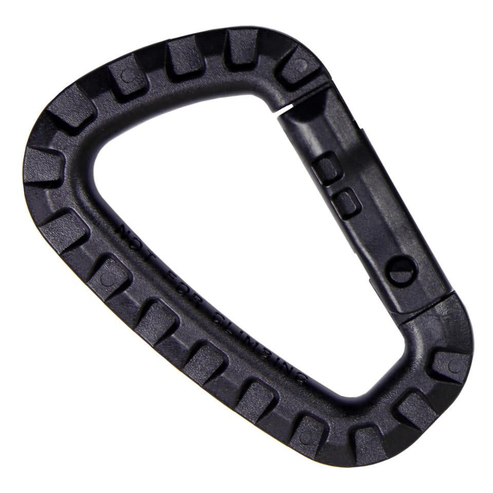 TAC LINK Karabinerhaken schwarz