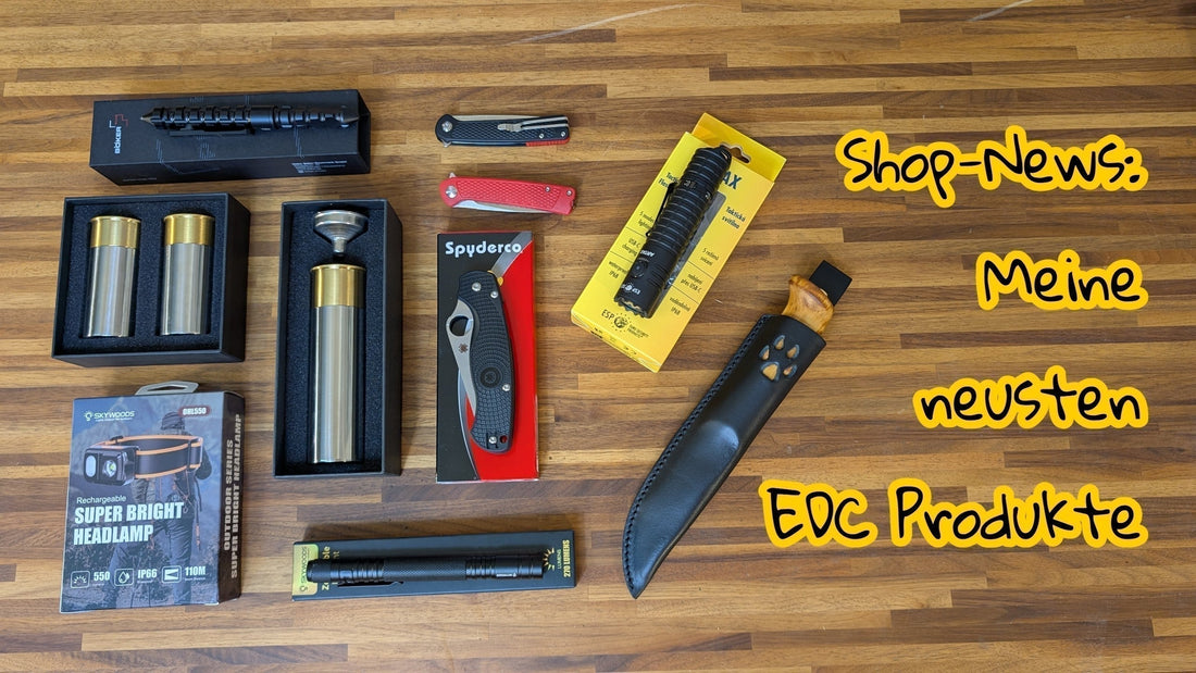 Die neusten EDC Produkte bei EDC Gadgets April 2026