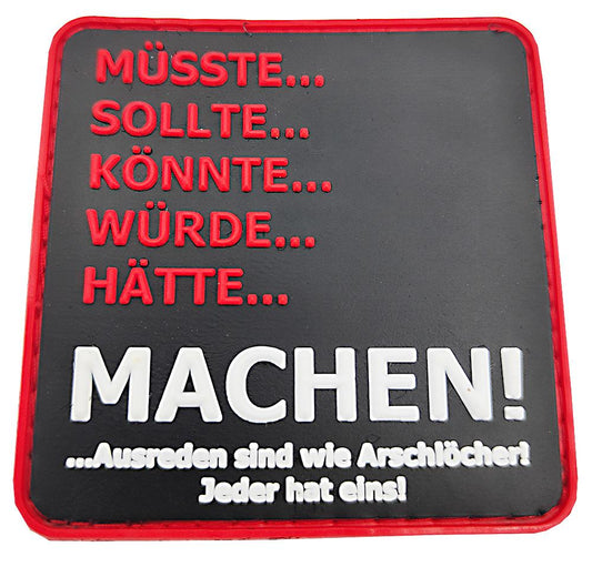 humor morale patch deutsch edc statement patch edc gadgets