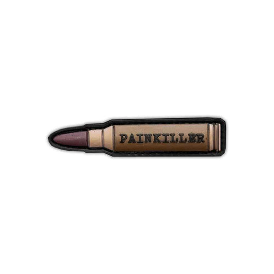 klett patch 3d pvc humor patch painkiller patronen design edc patch edc gadgets ausrüstung gear