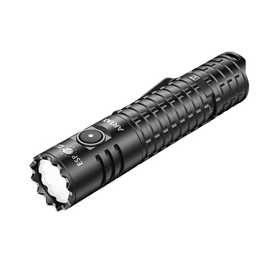 Taktische Taschenlampe Artax von ESP ist perfekt geeignet für dein EDC Setup. Klein, leicht und mit 1.900 Lumen ultra hell