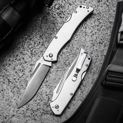 großes EDC Messer mit 10,7 cm Klinge für Alltag und Arbeit
