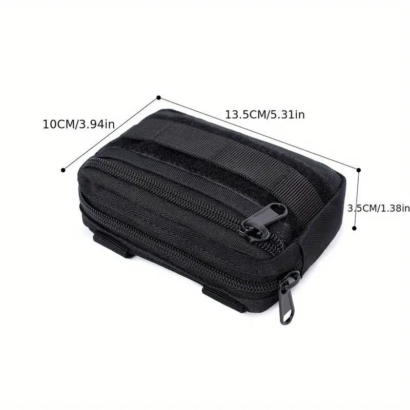 EDC Pouch/Organizer klein in schwarz