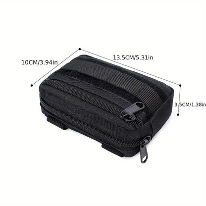 EDC Pouch/Organizer klein in schwarz