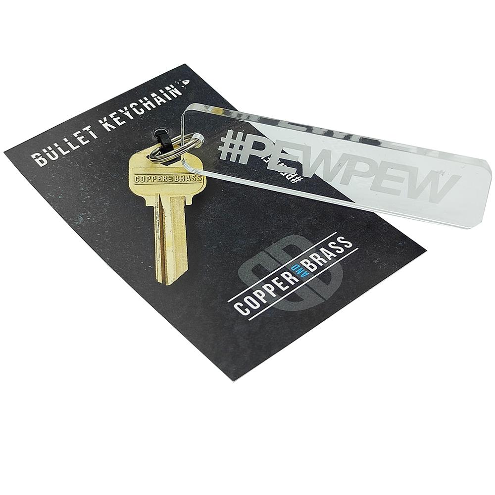 Schlüsselanhänger acryl graviert detailaufnahme für urbanes EDC