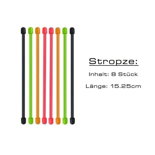 Gear Strap Multi Tie 15,25cm 8 St. bunt