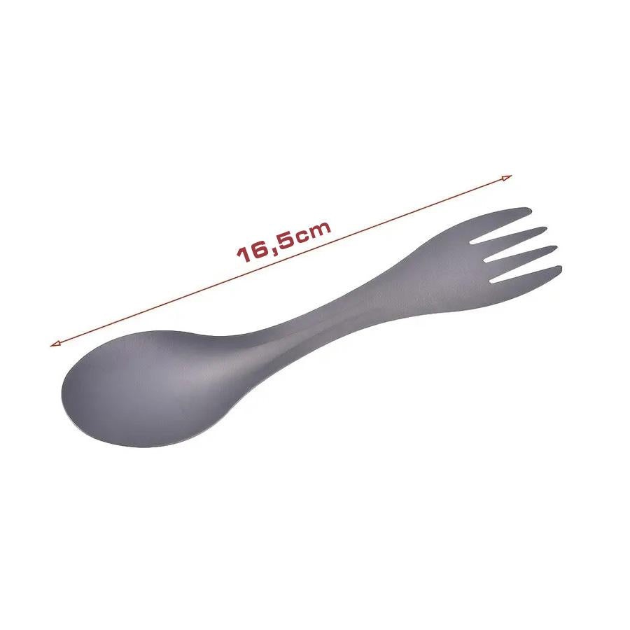 Der Titan Göffel von Sgt.Candy ist das ideale EDC Tool für alle die häufig am Imbiss bzw. unterwegs essen.