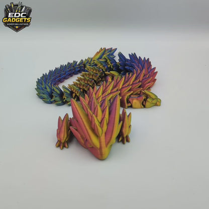 3D gedruckter Kristall-Drache Aurora Scale 53cm lang EDC Gadgets 3D Druck Gadgets Video